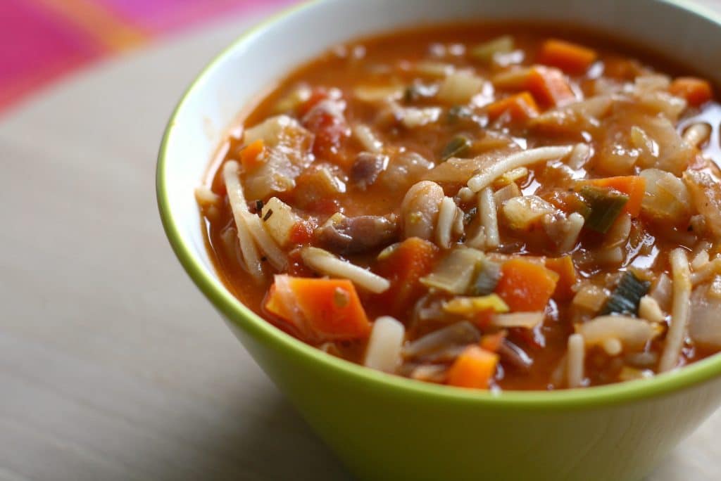 Slow Cooker Minestrone Soup