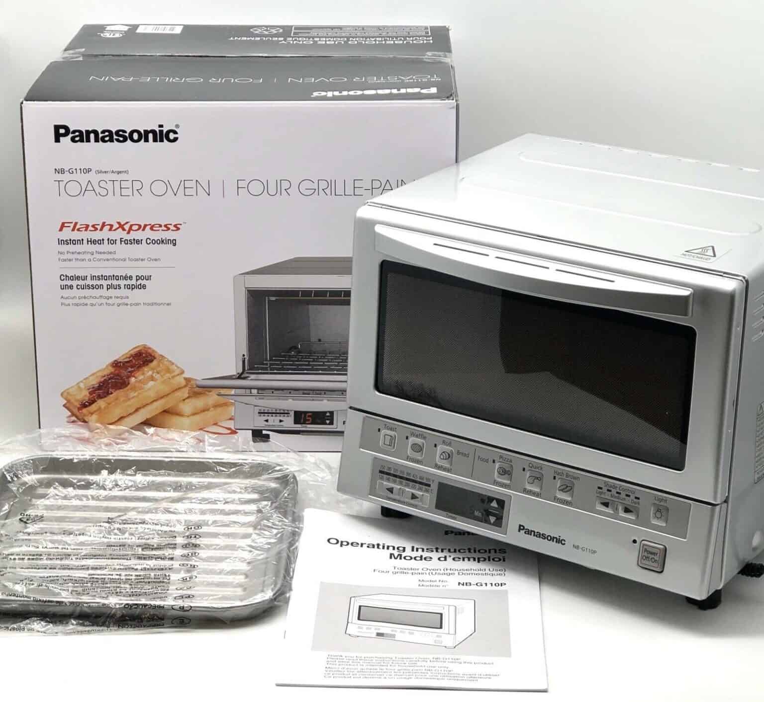 Review Of Panasonic Flashxpress Compact Toaster Oven Nb G110p