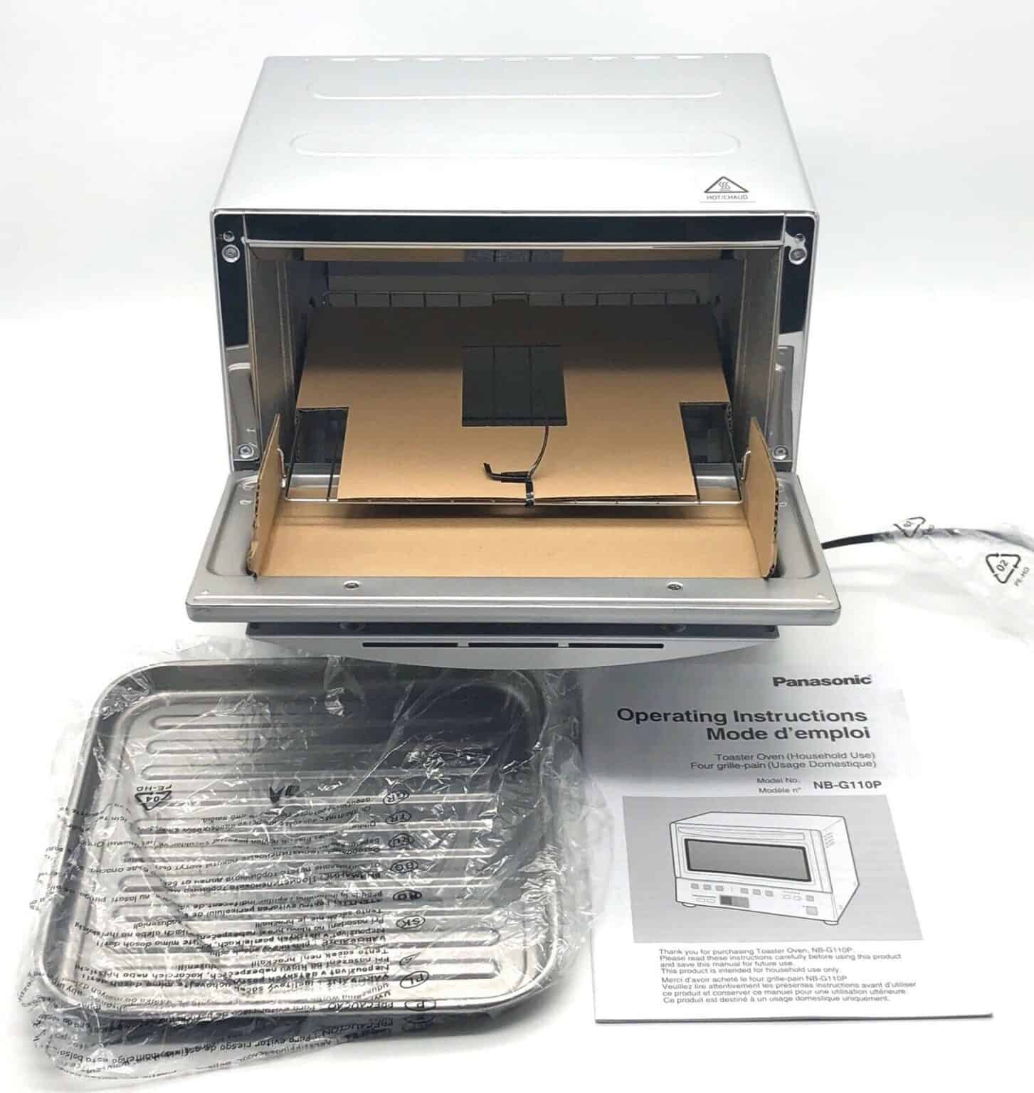 Review of Panasonic FlashXpress Compact Toaster Oven (NBG110P)