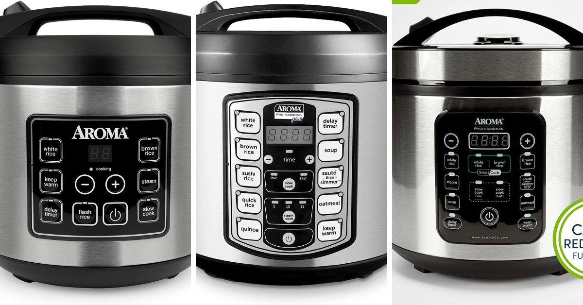 Aroma Rice Cooker Review Three Options Compared