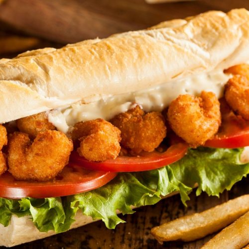 Featured Image for Shrimp Poboy Sandwich