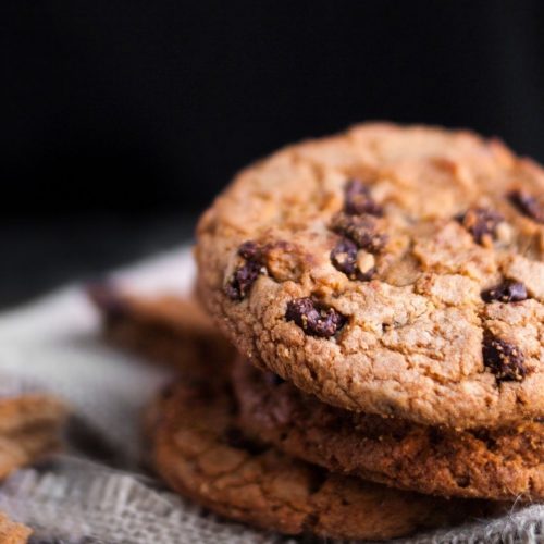 Chocolate Chip Cookies Baked in a Toaster Oven