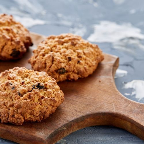 Oatmeal Raisin Cookies Baked in a Toaster Oven