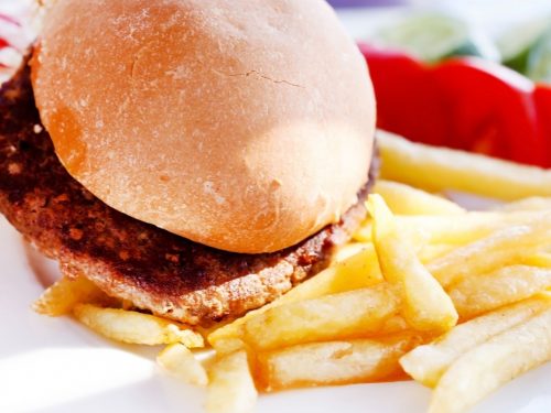 burgers in toaster oven