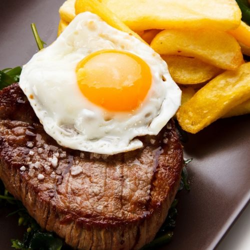 Steak and Egg from a Toaster Oven
