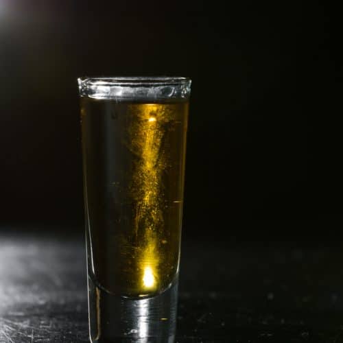 Whiskey shot for Vegas Bomb Recipe