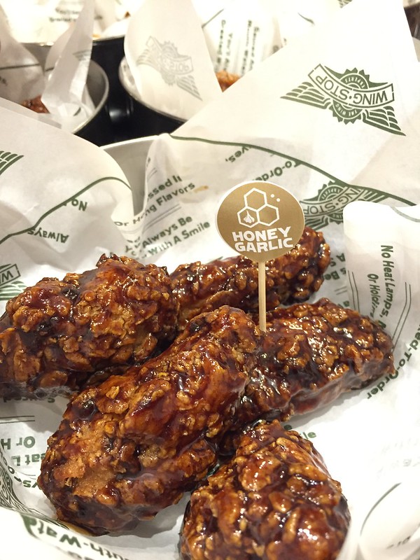 Wingstop Wings with Honey Garlic rub, by Flair Candy