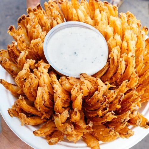 Air Fried Blooming Onion