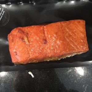 Traeger smoked salmon with an overnight marinade
