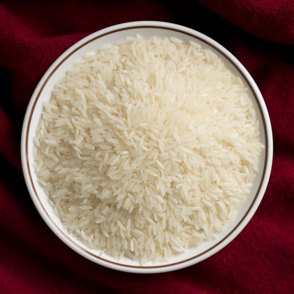 Cooking jasmine rice quickly in a microwave