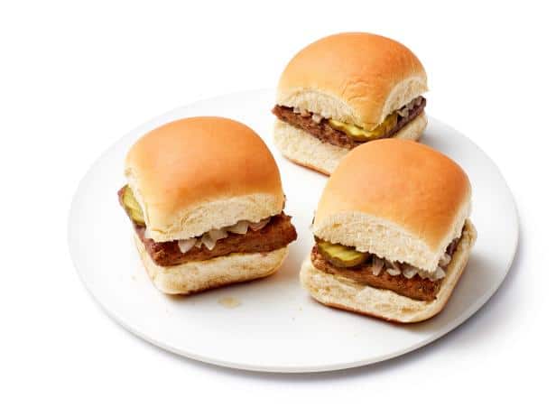 White Castle Burgers in Air Fryer - The Brilliant Kitchen