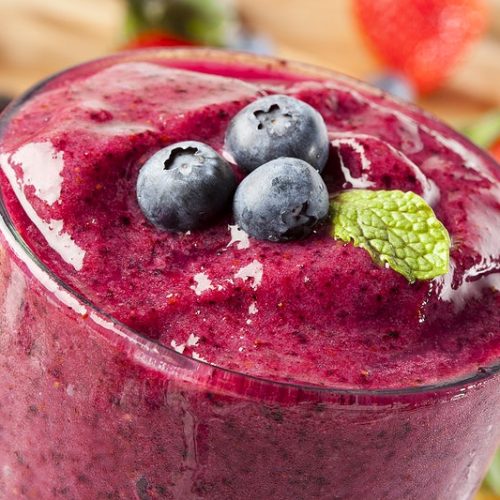 Acai berry boost tropical smoothie