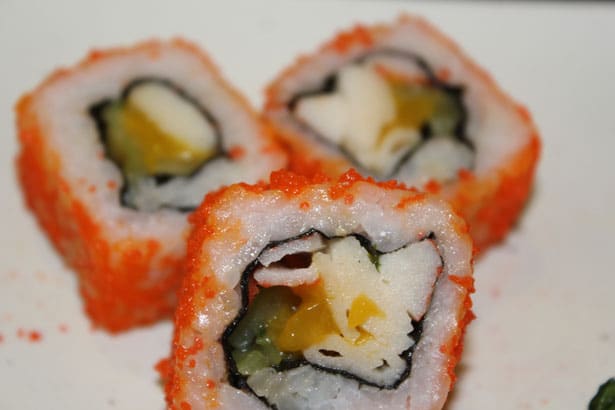 Alaska roll sushi