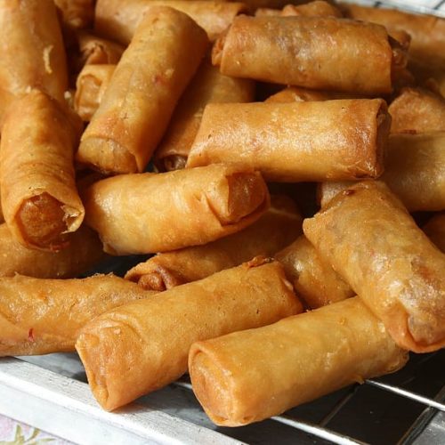 Beef Egg Rolls