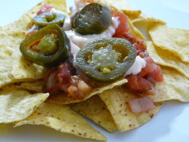 Cheesy Vegetable Nachos