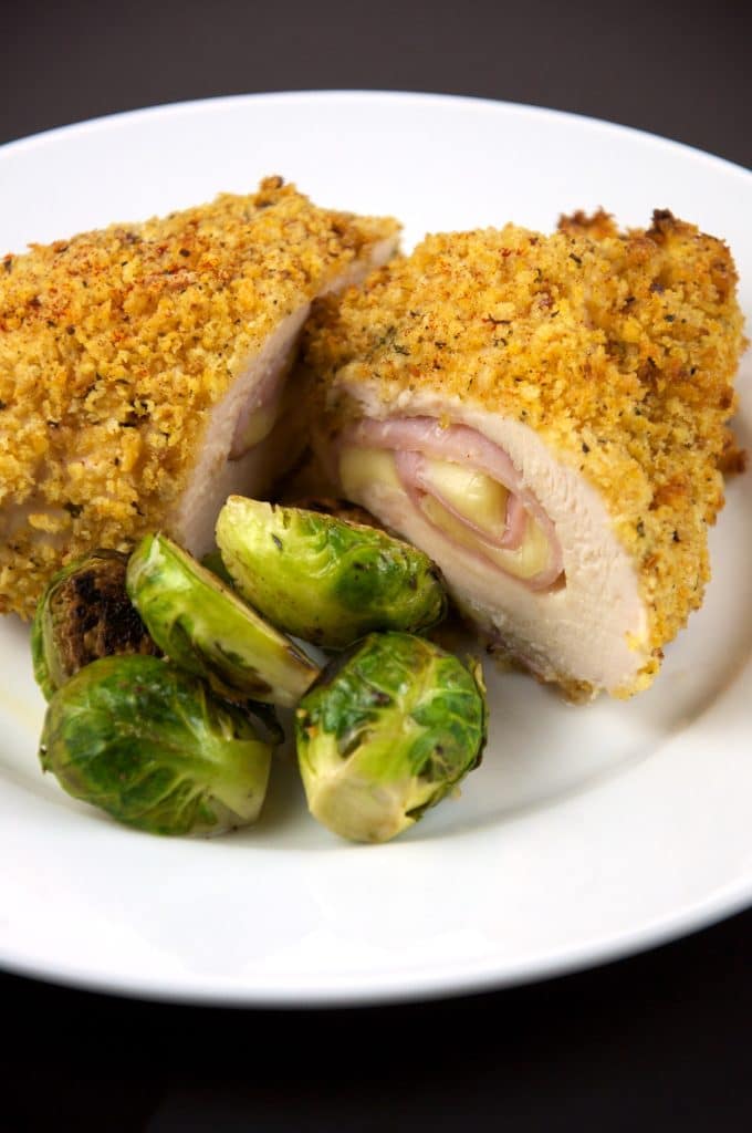 Cooking Chicken Cordon Bleu in the Slow Cooker