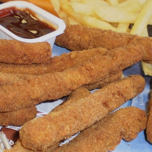 Make Frozen Chicken Fries with Air Fryer