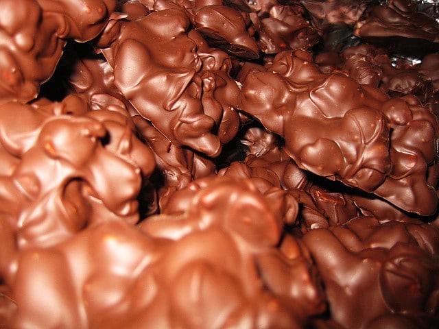 Make Peanut Clusters in Slow Cooker