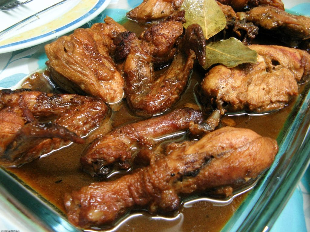 Make easy slow cooker Chicken Adobo