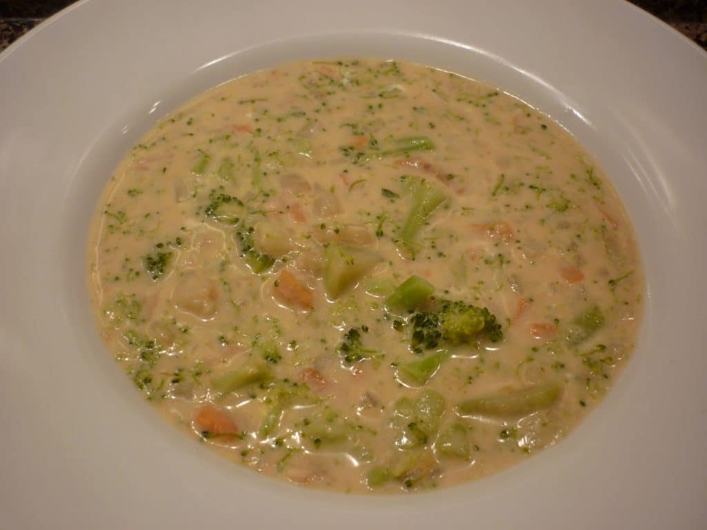 Soup Made With Broccoli Cheese