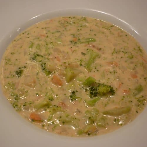Soup Made With Broccoli Cheese