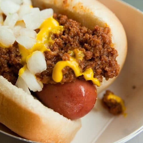 The Pioneer Woman’s Famous Hot Dog Chili Recipe