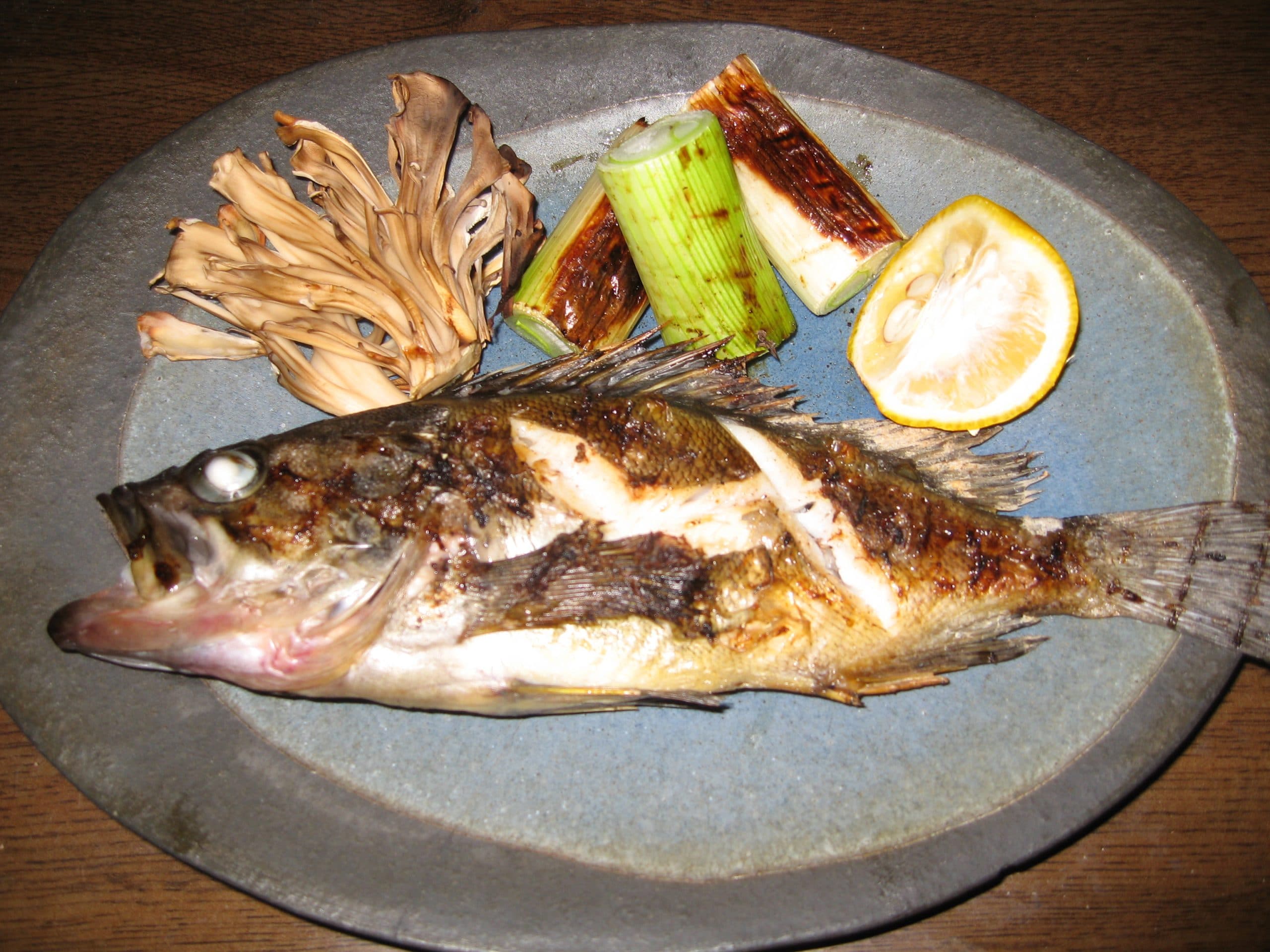 This lemon-infused grilled Rockfish