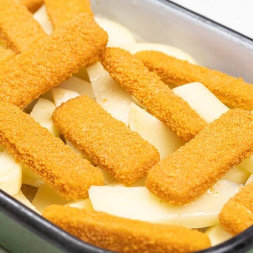 Van De Kamp fish sticks with Air Fryer