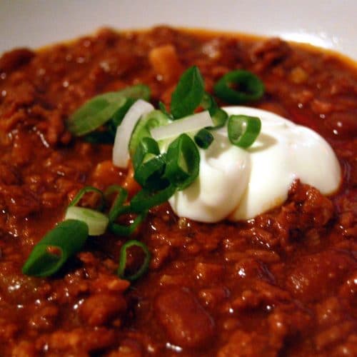 Venison Chili