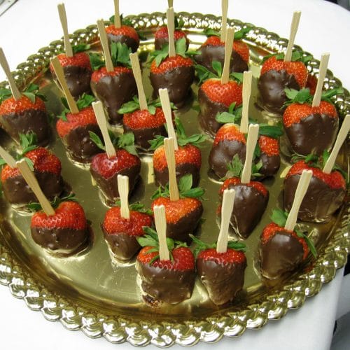 chocolate covered strawberries