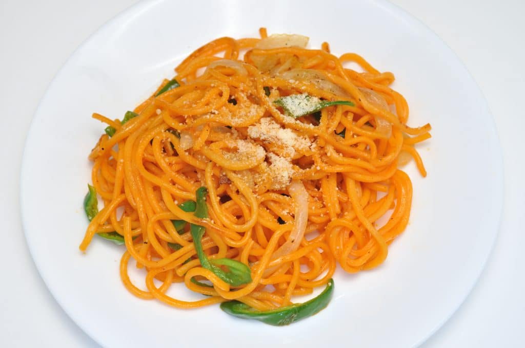 Orange Spaghetti