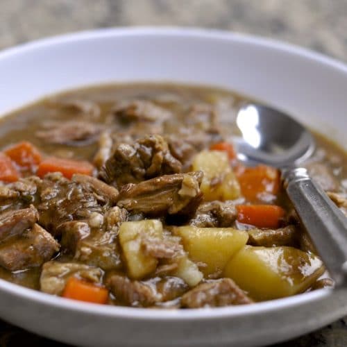 the Guinness stew