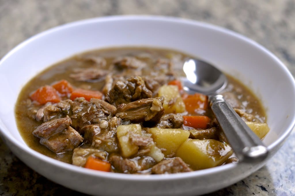 the Guinness stew