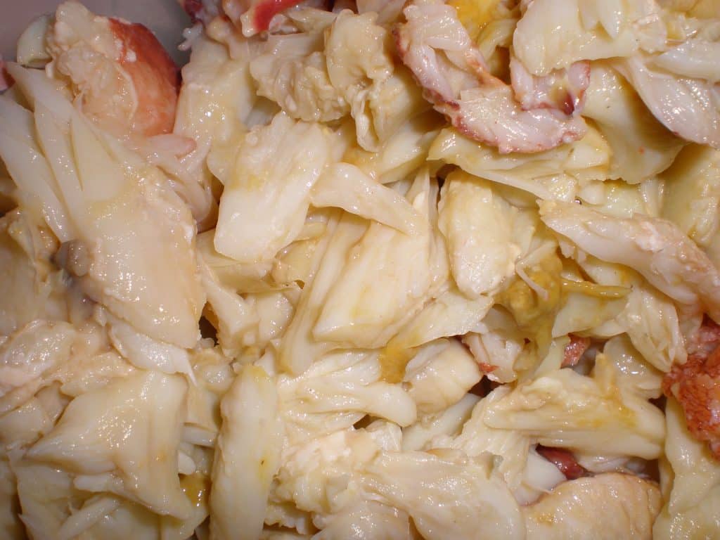 Crab meat