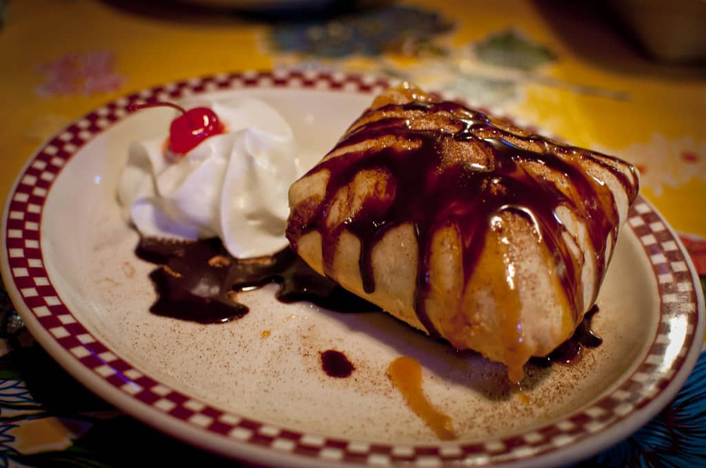 Fried Ice Cream Tacos