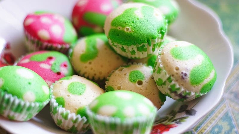 Pandan Cupcakes