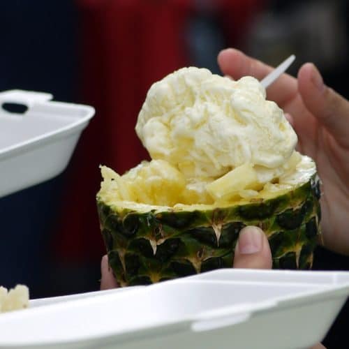 Pineapple Ice Cream