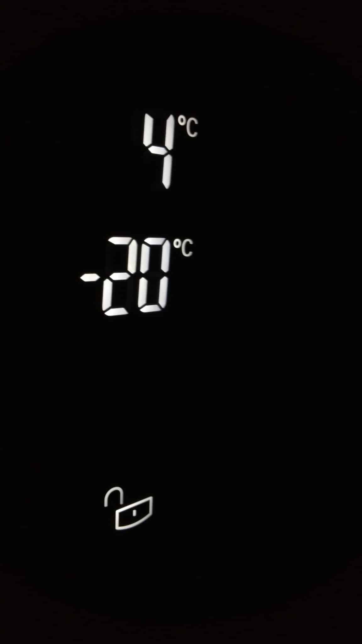 Ideal Fridge Temperature?