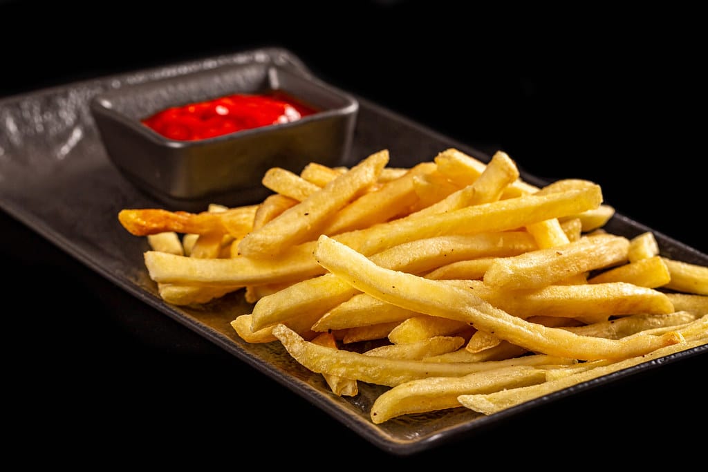 Smiley fries using Air Fryer 1