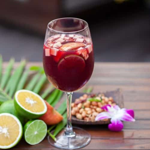 Rosé sangria