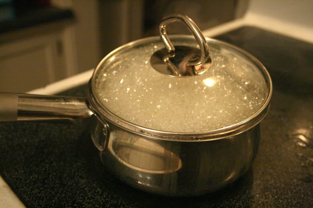 Water On Stove