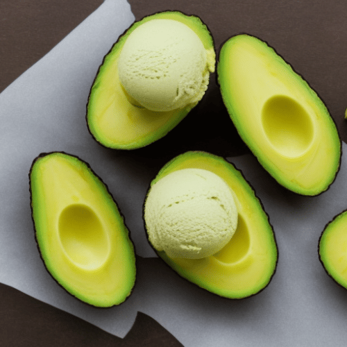 Vietnamese Avocado Mousse Ice Cream (Kem Bo)