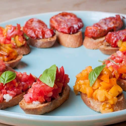 Appetizer Tomato Cheese Bread