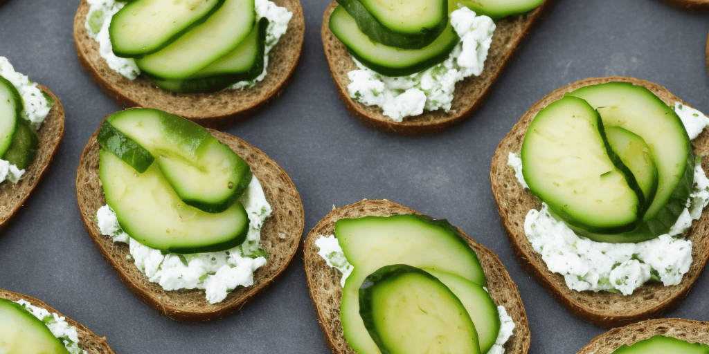 25 Homemade Cucumber Appetizers 2